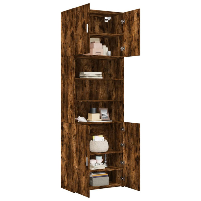 Alixander 80cm Sideboard, Smoked Oak