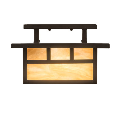 Almont Glass Semi Flush Mount