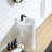 Solid Surface Pedestal Bathroom Sink Basin 66S-08