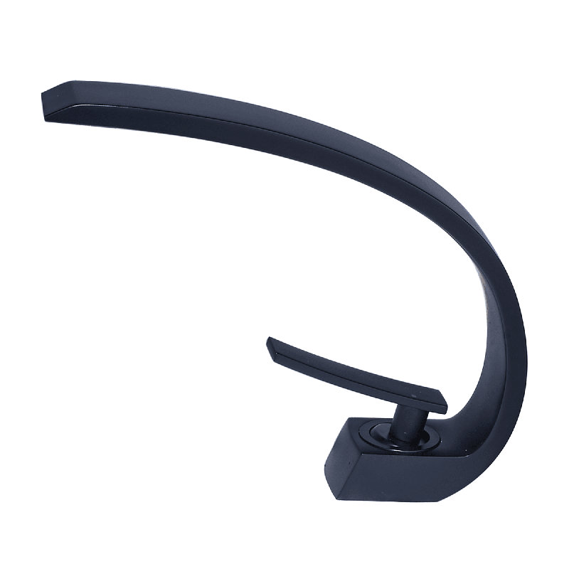 Single-handle Bathroom Faucet, Matte Black