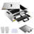 2 Layer Rice Noodle Roll Steamer Machine Stainless Steel Extra Tray Cheung Fun Cantonese Dim Sum Steamer