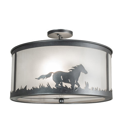 Sidea 2 - Light Semi Flush Mount