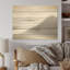 «Eernal Desert Dreams Minimalisme - Minimalisme, art mural sur bois de pin naturel-1811728909
