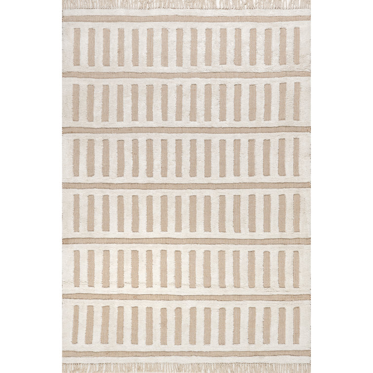 Merrick Tasseled Wool Area Rug
