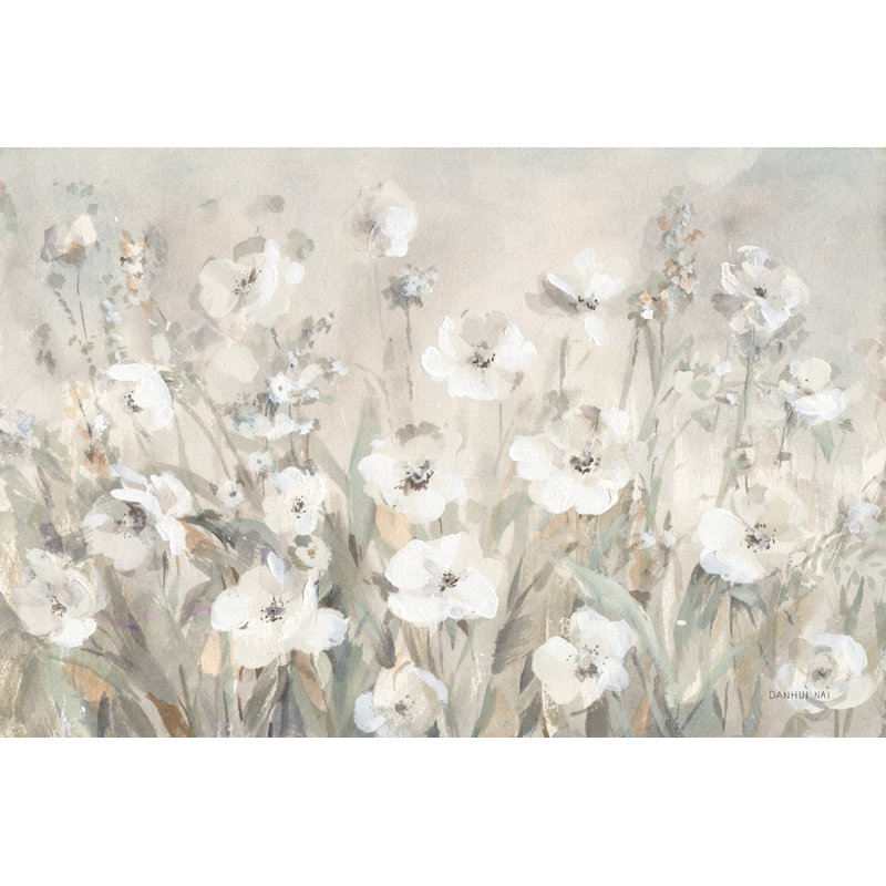 Shades Of White Summer par Danhui Nai, H 32 po x l 48 po