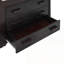 Lit mezzanine simple avec armoire et tablette-129228690