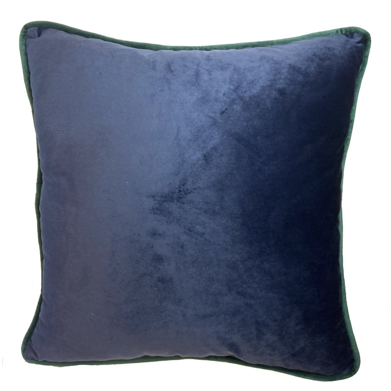 Roffe Square Euro Cushion Cover, Navy
