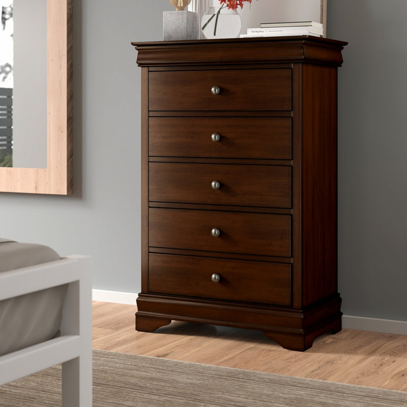 Commode avec tiroirs pour la chambre à coucher, coffre de rangement pour la chambre