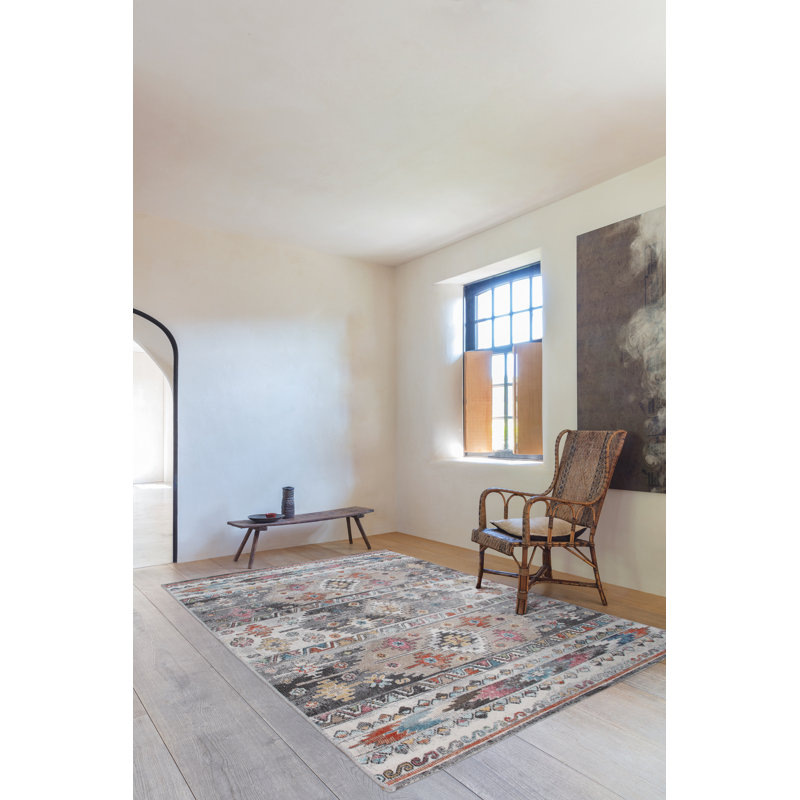 Kaden Abstract Hand Woven Indoor / Outdoor Area Rug Set, Rectangle 160 x 230cm