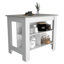  Table pour îlot de cuisine avec tablettes de rangement ouvertes et poste de travail Brooklyn-559241624-559241602