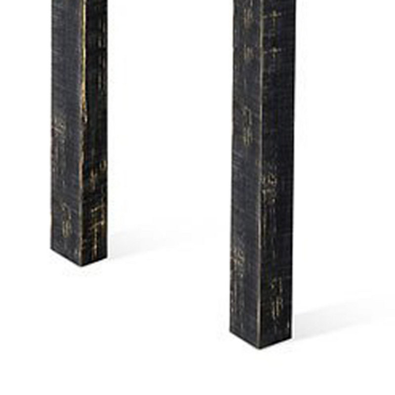 Mairead Dining Table, Black, 36"