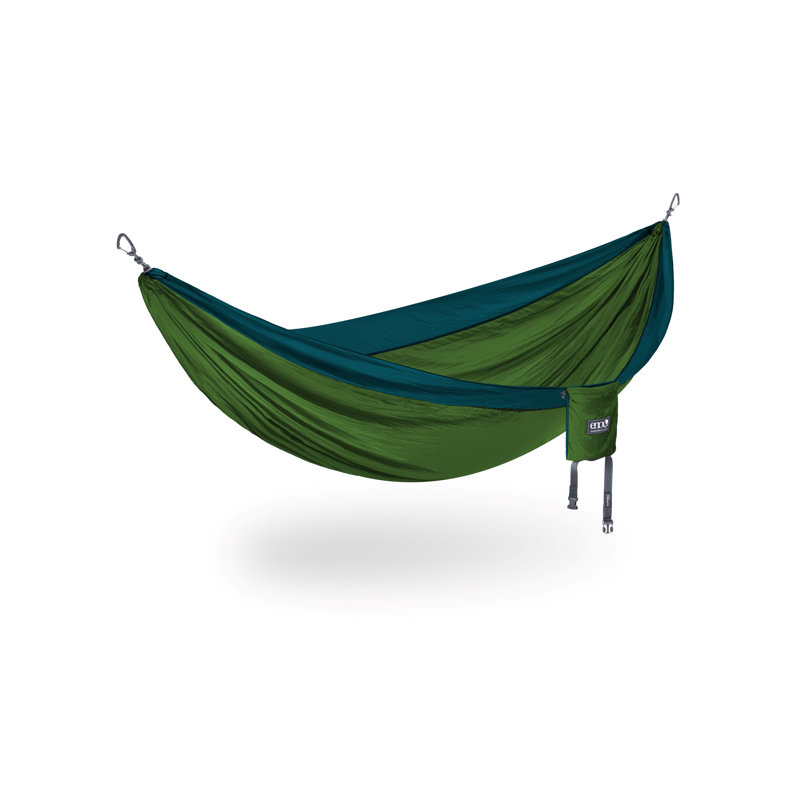 Camping Hammock, 38'' H x 76'' W x 114'' L, Cedar/Marine