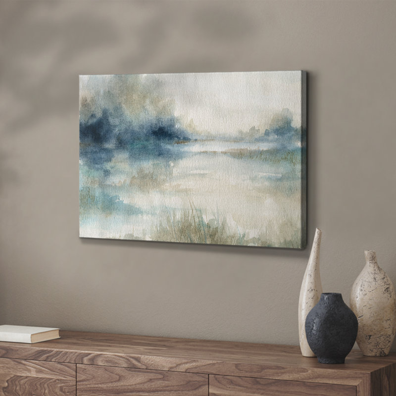 Still Evening Waters II -Gallery Wrapped Cavas, 40" H x 60" W