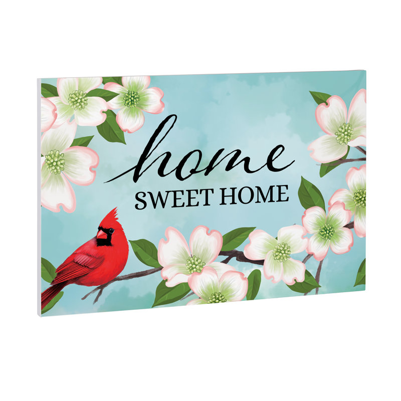 Pollinator Garden Indoor Wall Decor, Birds, 24" L x 16" H