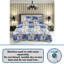 Cotton Blend Floral Bedspread with Pillowcases-109478391