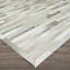 Tapis rayé gris ivoire Malbork-679243352