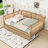 Wooden Daybed with Trundle and Durable Construction-1096017150-1096017149