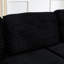 Siège du canapé droit, canapé modulaire en forme de L, canapé modulaire compressé en velours côtelé de style minimaliste moderne, déplier en un lit, une chambre à coucher, canapé confortable à conception compacte et peu encombrante-2098974512