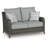 Erdita 55.5'' Wide Straight Loveseat with Cushions
