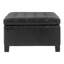 5. Leopard Chenille Ottoman