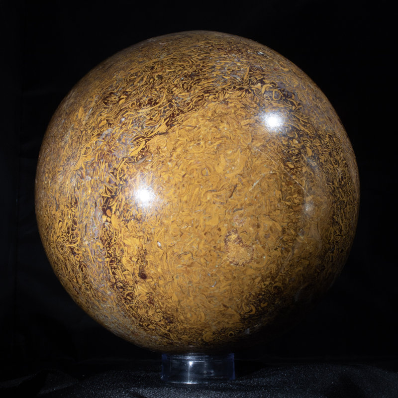 Votre sphère de jaspe océanique ultrabrillante Venus