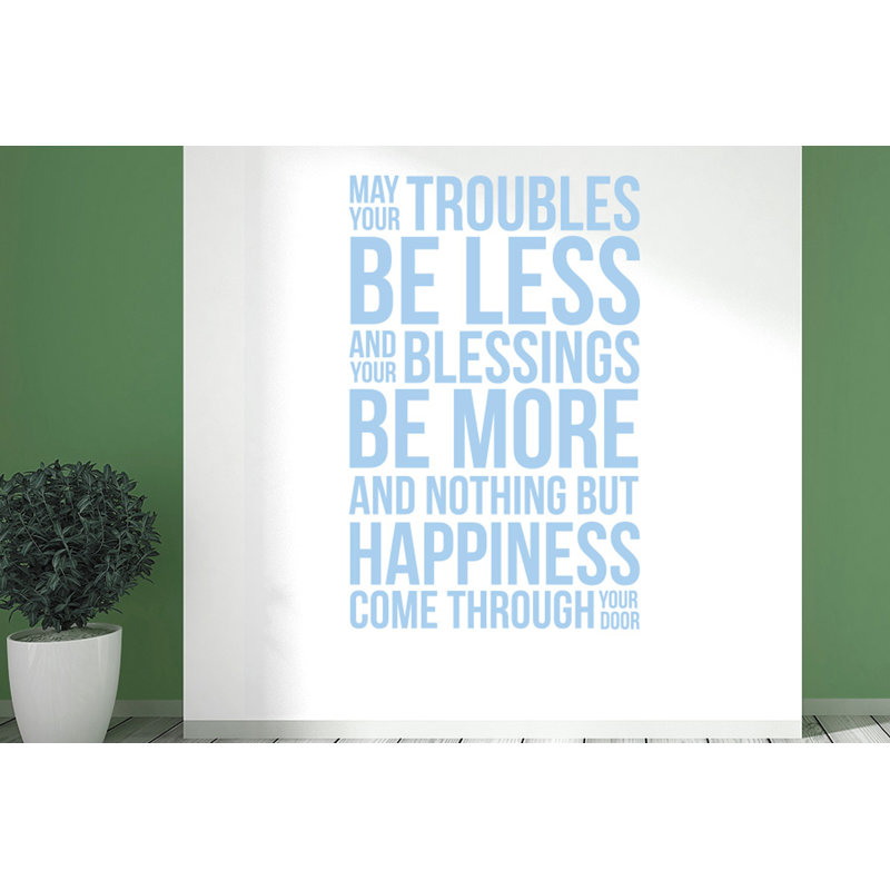 Wall Decal, Medium, Light Blue