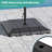 11Ft Double Top Cantilever Umbrella with Base-107496191