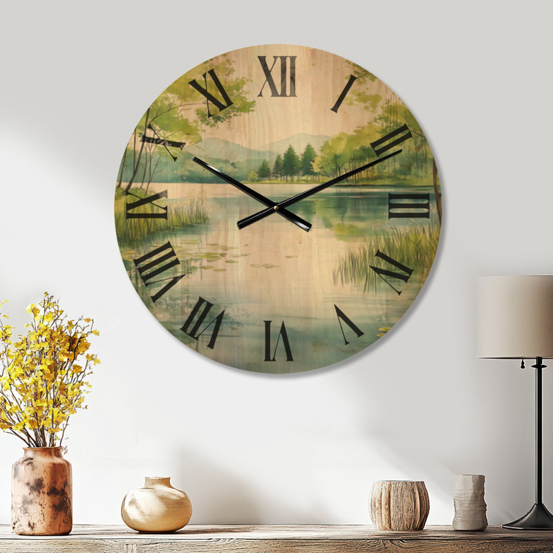 Horloge murale Lakeside, Médium
