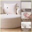 Canapé-lit pour salon, chambre à coucher, appartement, bureau - blanc-995868451-995868449