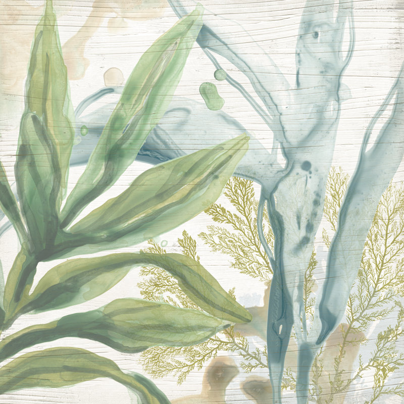 «Abdisalam Quiet Coastal Collage II» par June Erica Vess, l 36 po x H 36 po