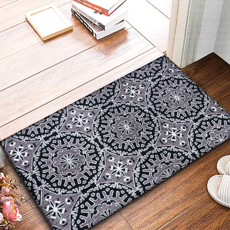 Geometric Anti-Fatigue Non-Skid Kitchen Mat