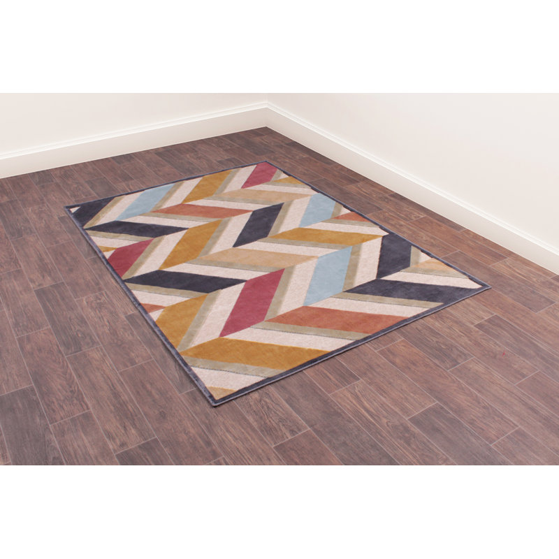 Desjardins Abstract Area Rug, Rectangle 120 x 170cm