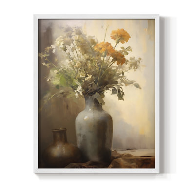 WOMEN Series CDXVII Framed Print - Solid Wood