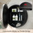 Gervon Lighted Surface Framed Round Medicine Cabinet Mirror Adjustable Shelf & AC Outlets-110136136-98501388