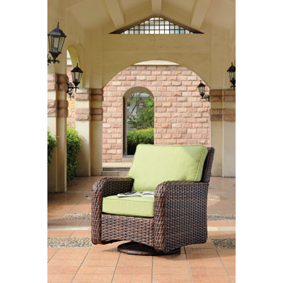 Swivel Outdoor Lounge Chair , Sunbrella® Cushions Included