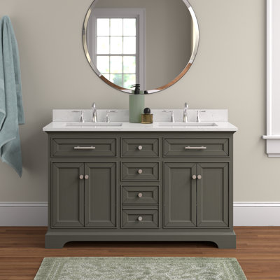 Ensemble de meuble-lavabo double 54 po Currahee