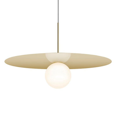 Luminaire suspendu à disque Bola