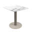 Chaquan Dining Table with Stainless Steel Base
