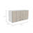 Napoles Wall Cabinet, Two Shelves, Double Door -White / Light Gray-1864634493