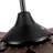 Oversized Industrial Large Black Ceiling Fan with LED Lights and 9 Aluminum Blades-102884505-102884506