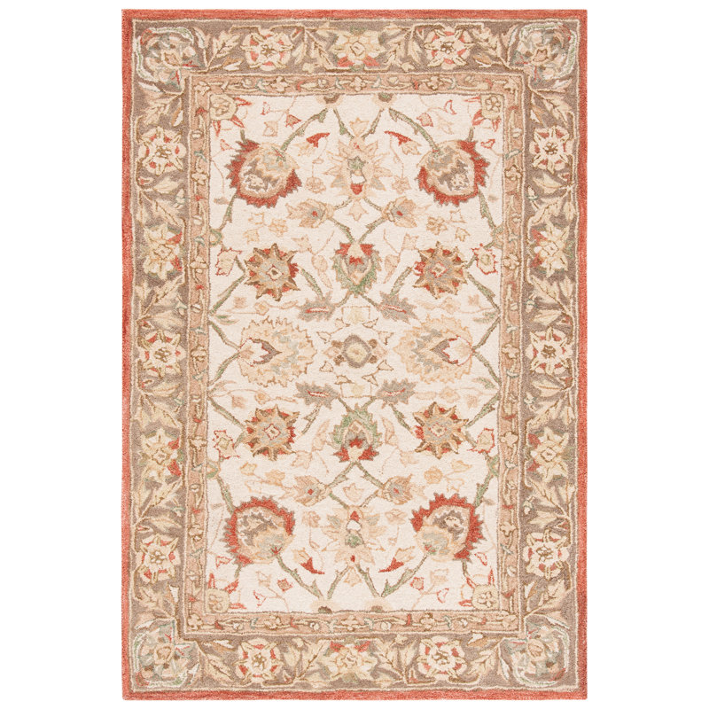 Tingley Hand Tufted Wool Oriental Rug, Rectangle 2' x 3'