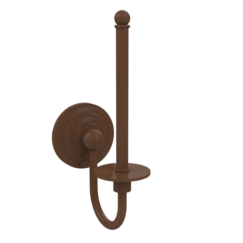 Porte-papier hygiénique sur pied leamore, Bronze antique