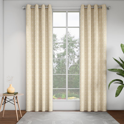 Ornamental 52 x 84 Inch, Door Curtain - Pack of 2 Panels