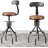 Kaimilani 2 - Person Pine Solid Wood Top Four Leg Dining Set