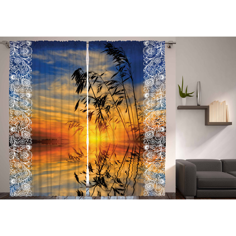 Curtain, 90" W x 108" L