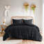 Ensemble de housse de couette en jacquard à 2 pinces pour lit simple / simple XL avec envers en microfibre, antimicrobien et certifié OEKO-TEX-122502148-122502153