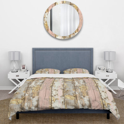 Ensemble de housse de couette Vintage Barnwood Charm IX - Country