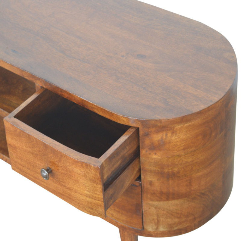 Crédence de rangement en bois massif Arisela