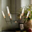 Lustre spoutnik moderne à 6 lumières 43,7 po à intensité variable