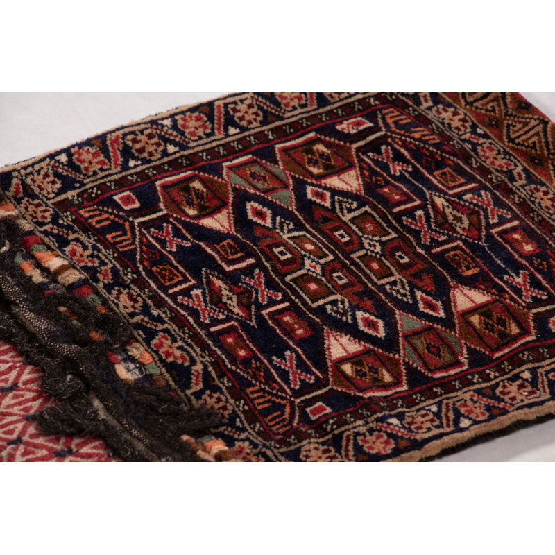 Antique One-of-a-Kind 1'8X3'8 Hand Knotted Area Rug